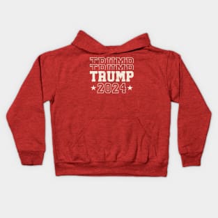 Vintage Trump 2024 Kids Hoodie